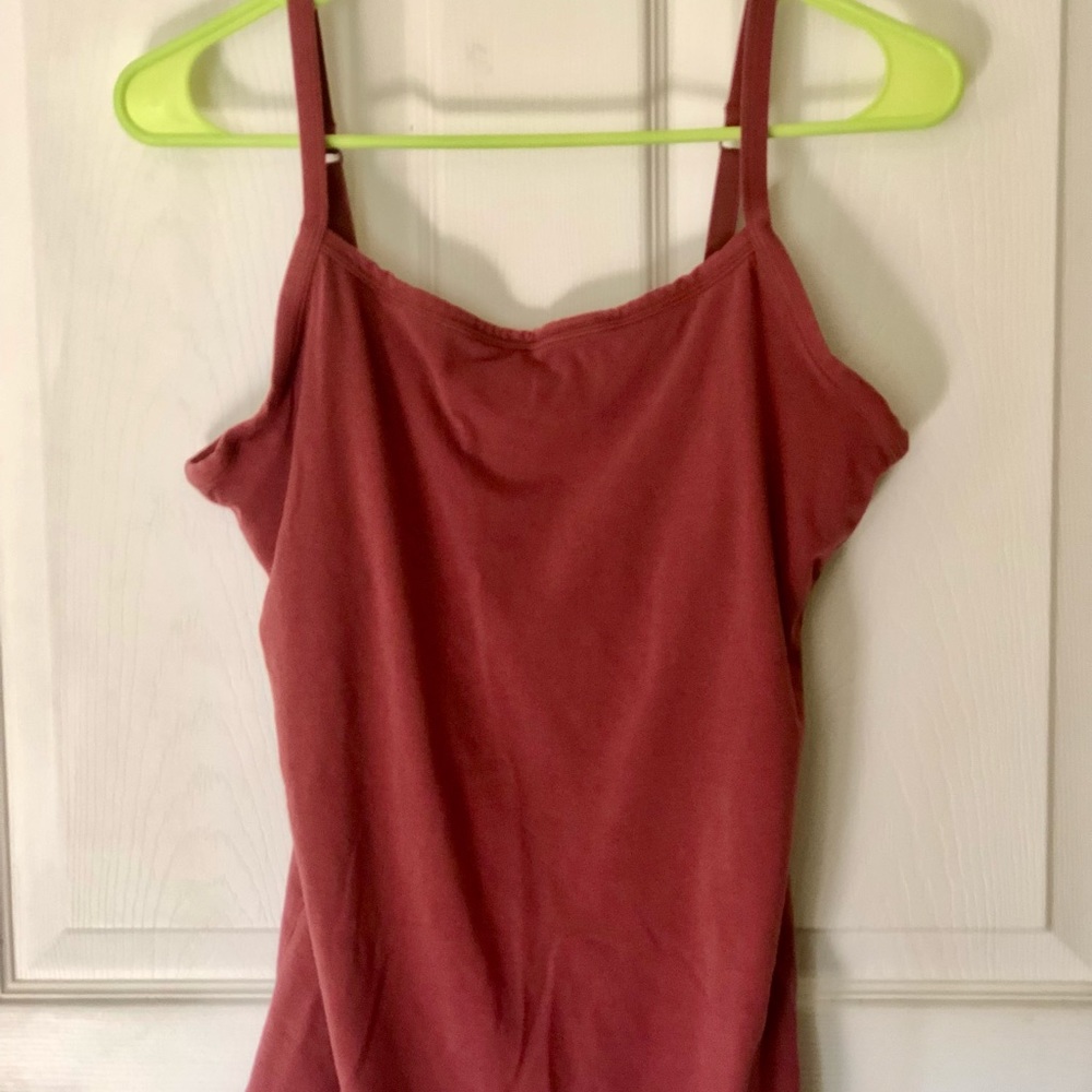 Duluth Trading Co Cami Tank with Shelf Bra